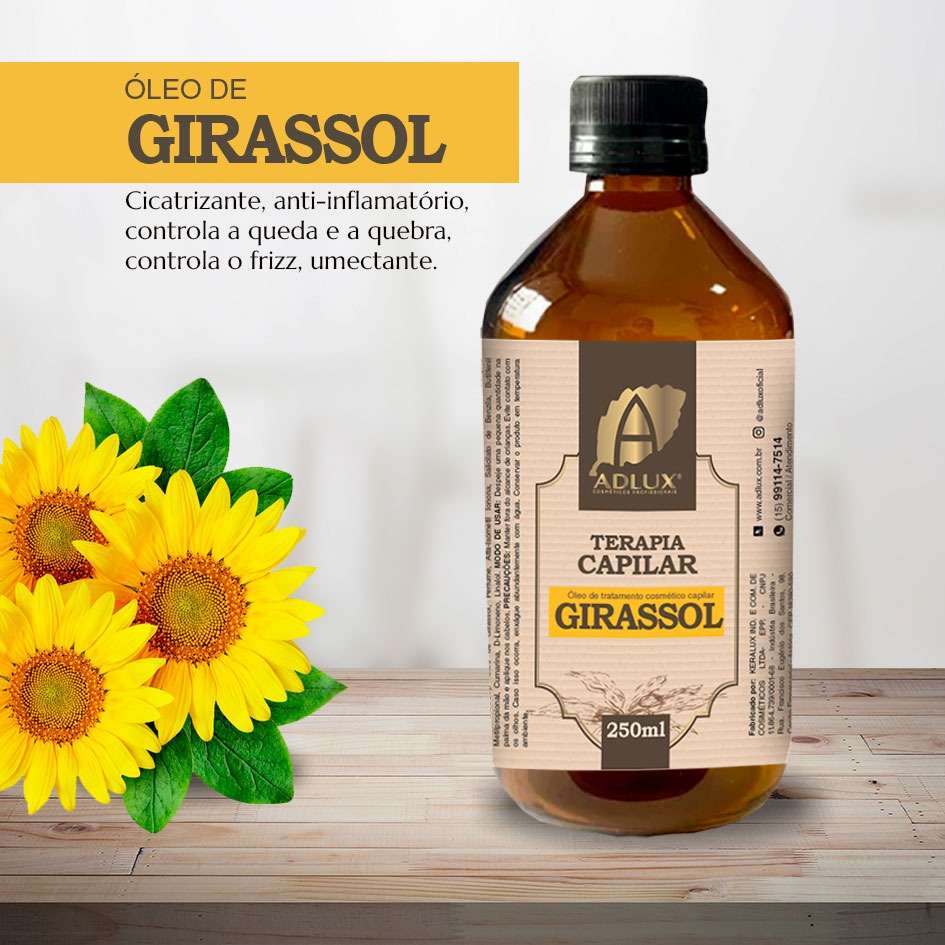 Óleo Vegetal de Girassol 250ML