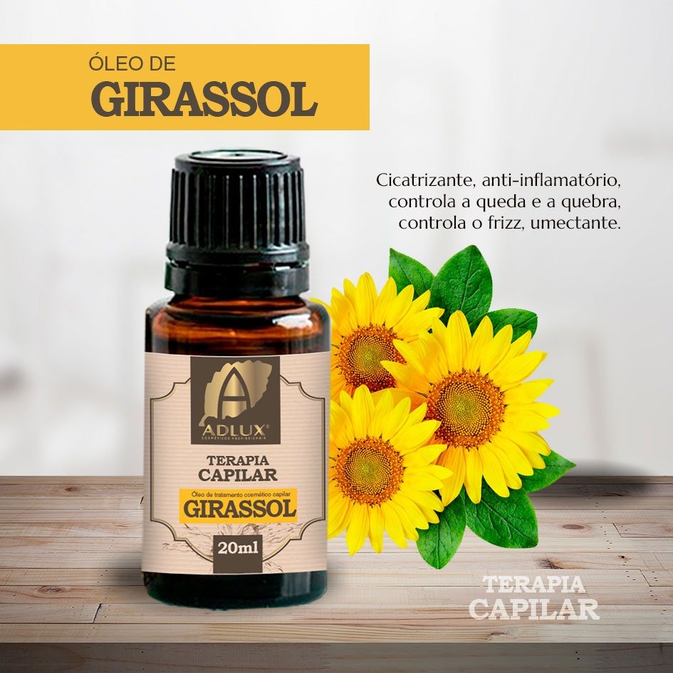 Óleo Vegetal de Girassol 20ML