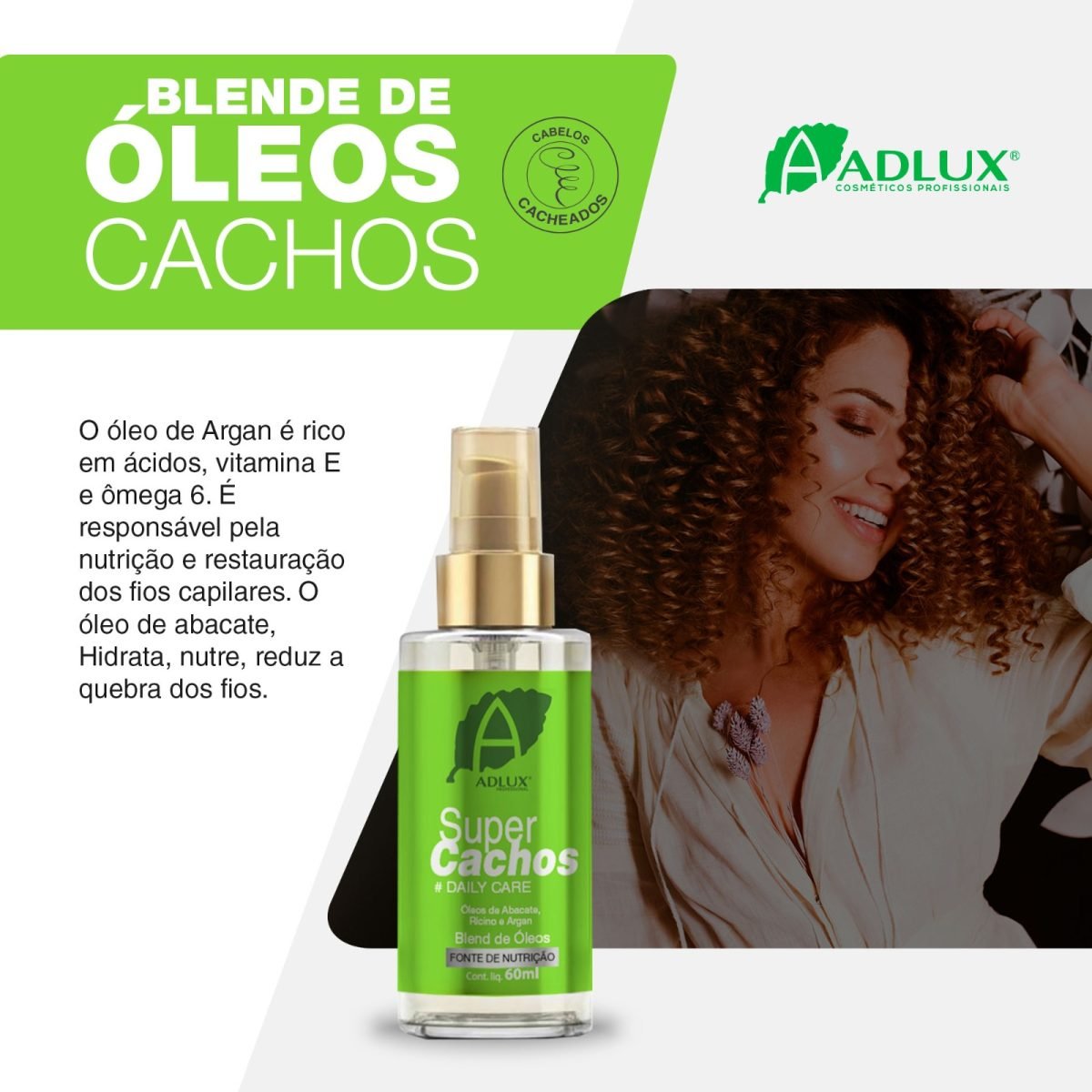 Super Cachos Blend de óleos - 60ml (profissional)